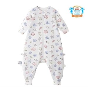 Kaiya Baby Long Sleeve Sleep Sack Walker 2.5 TOG - Organic Cotton & Camel Wool